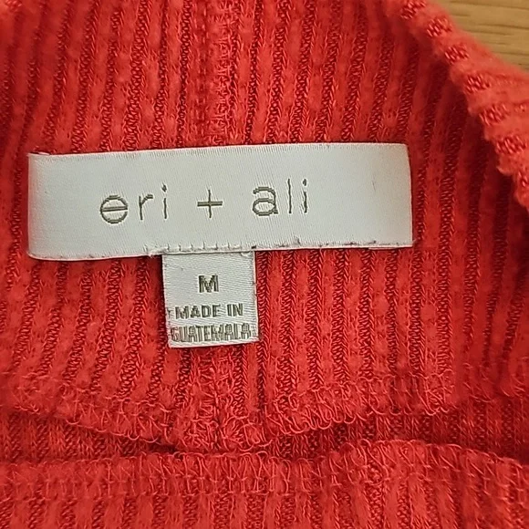 Eri + Ali Holdrege Mockneck Ribbed Sweater - Picture 7 of 7